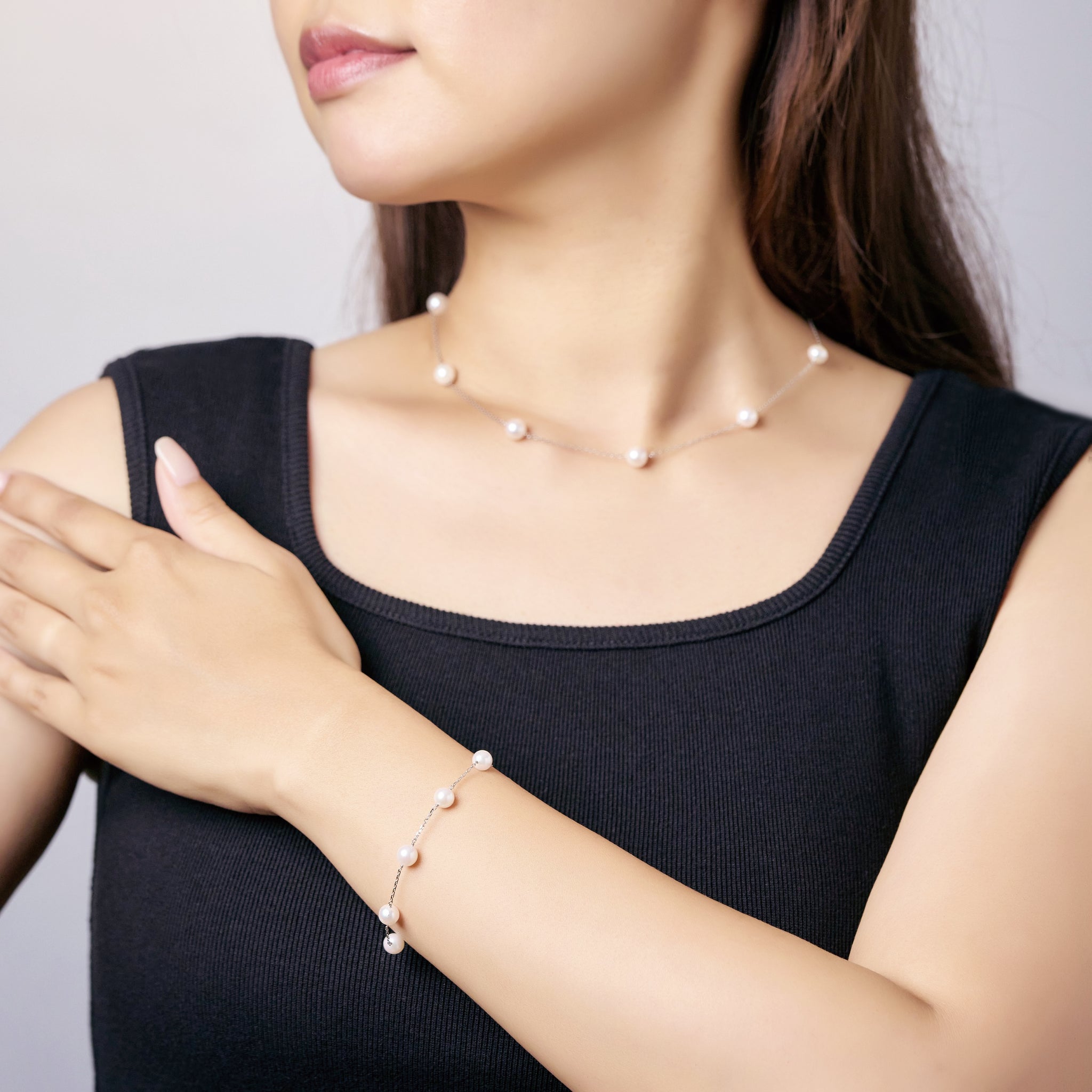 Akoya Station Bracelet BR003