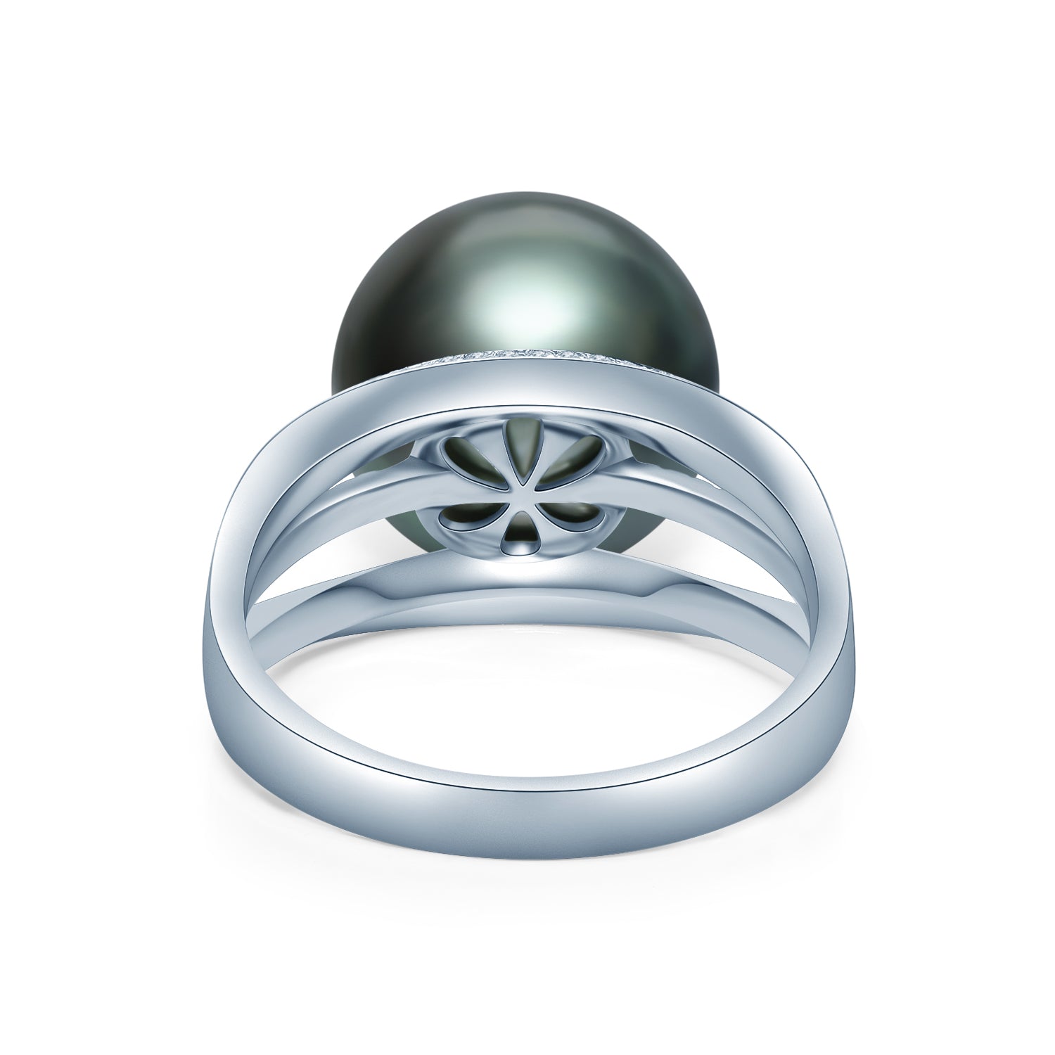 Mobius Ring Black Butterfly RI010