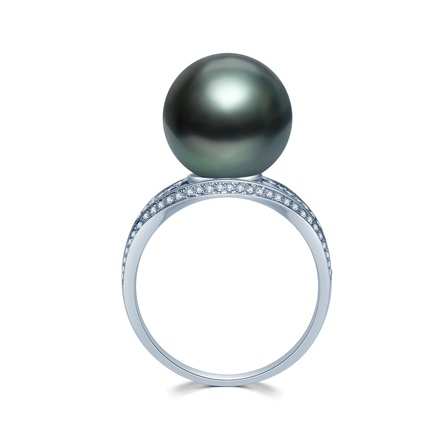 Mobius Ring Black Butterfly RI010