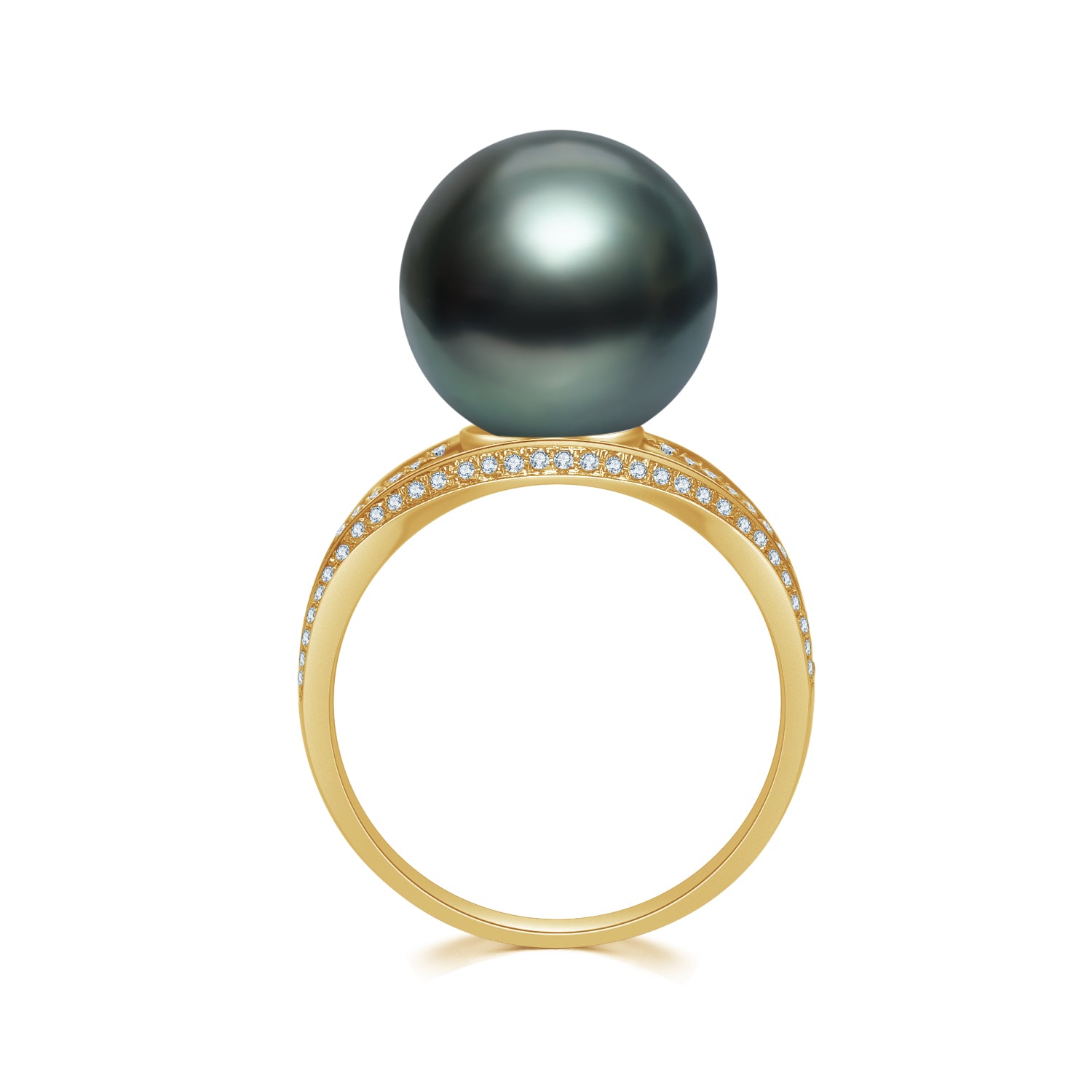 Mobius Ring Black Butterfly RI010