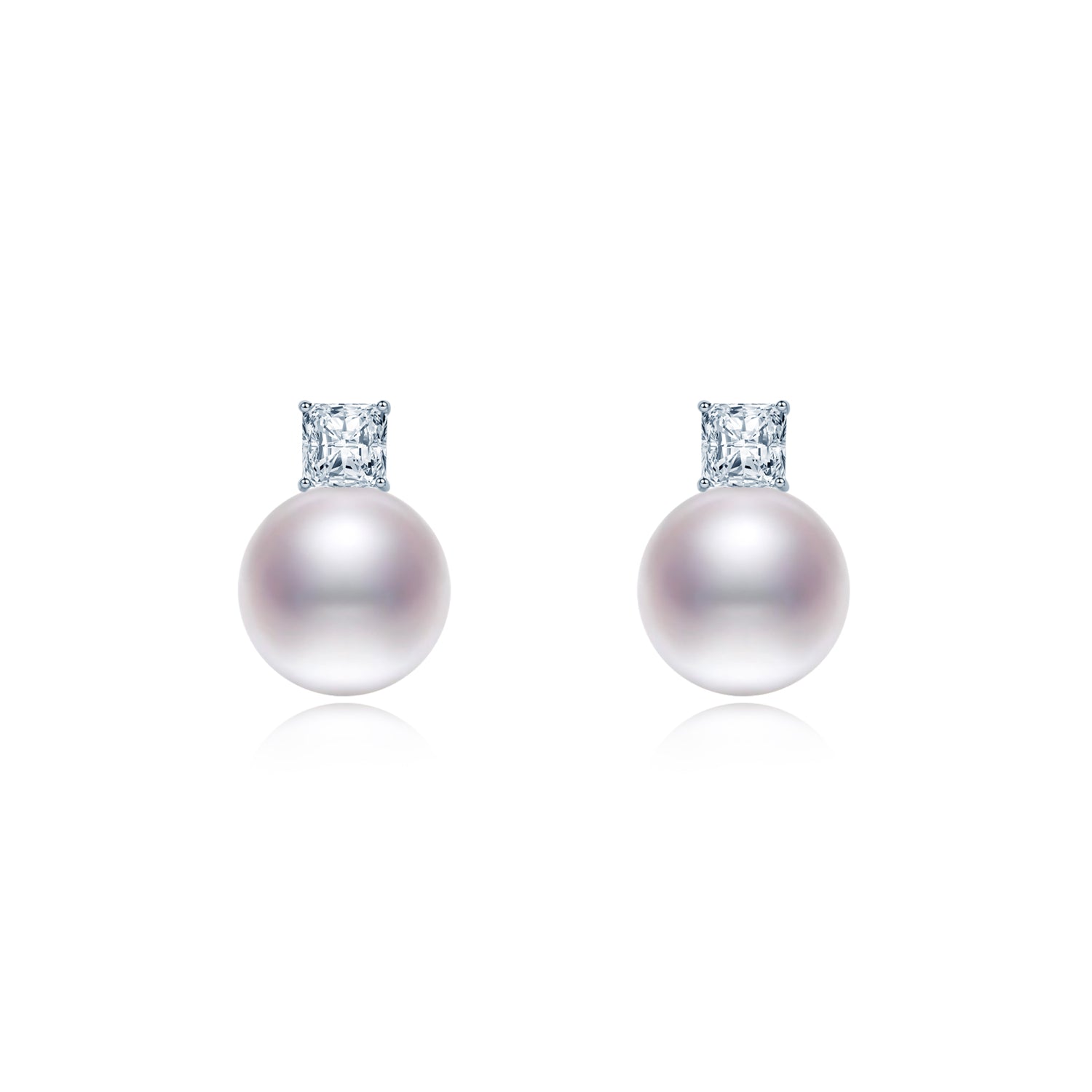 Princess Cut Earrings ER015