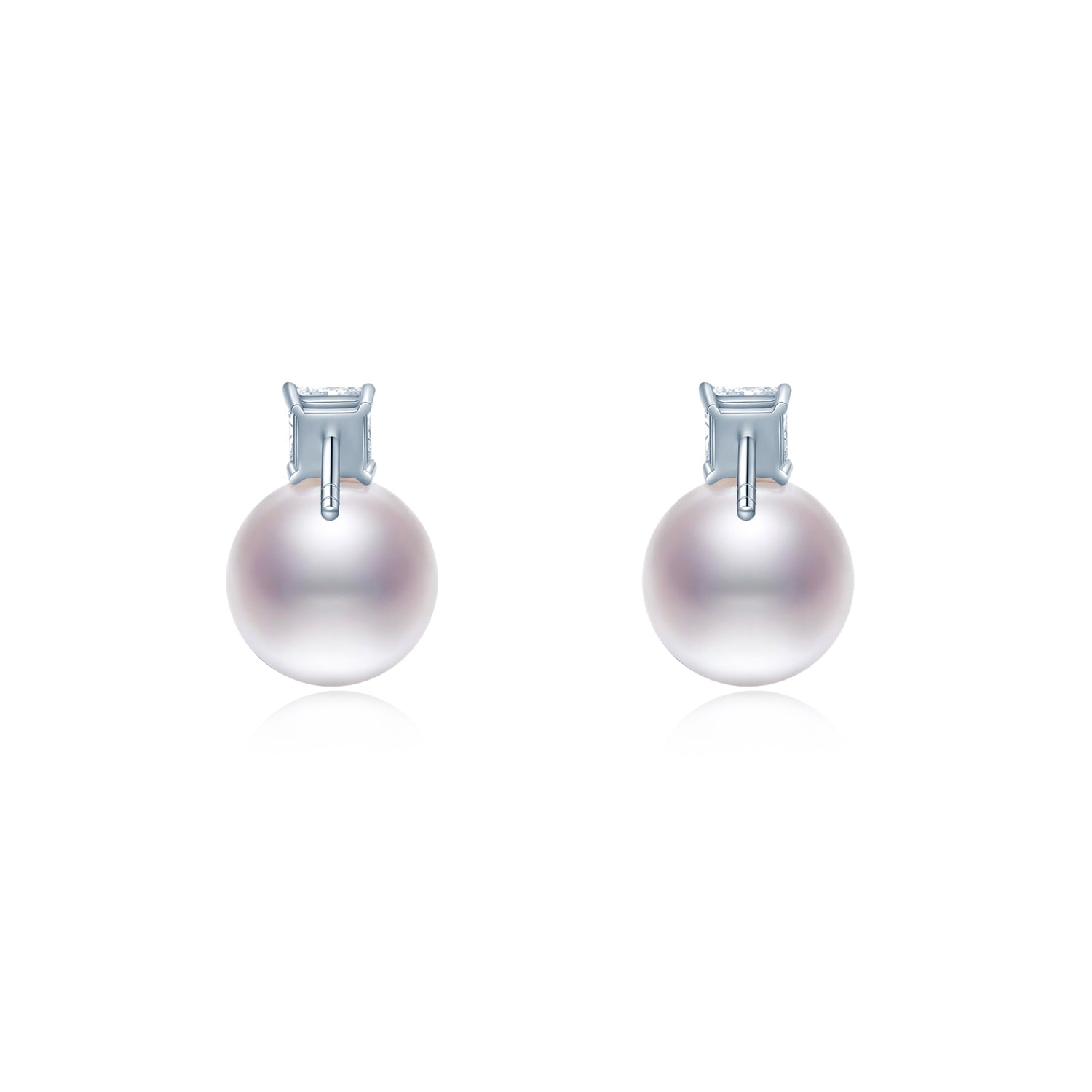 Princess Cut Earrings ER015