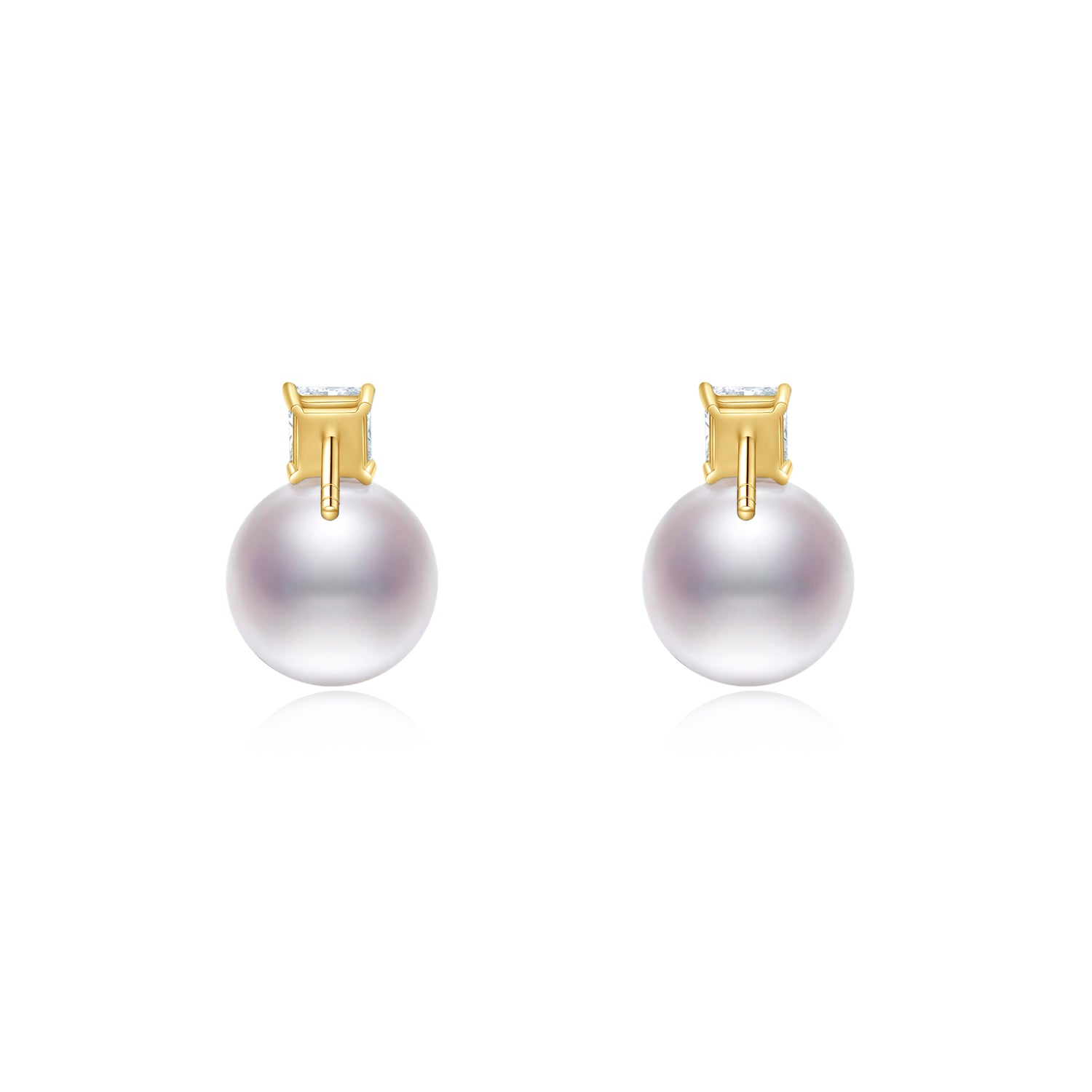 Princess Cut Earrings ER015