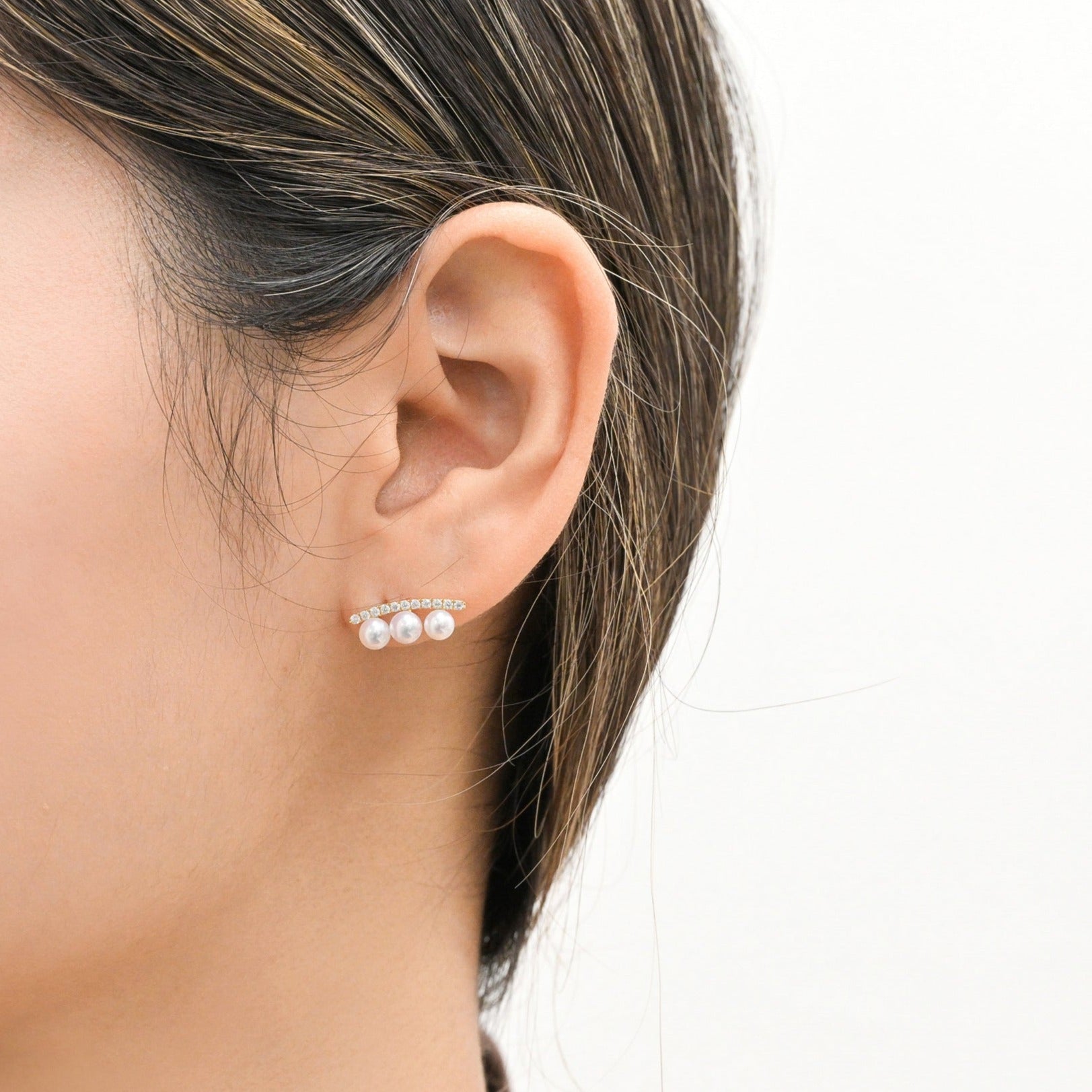 Sweet Pea Smile Earrings ER017