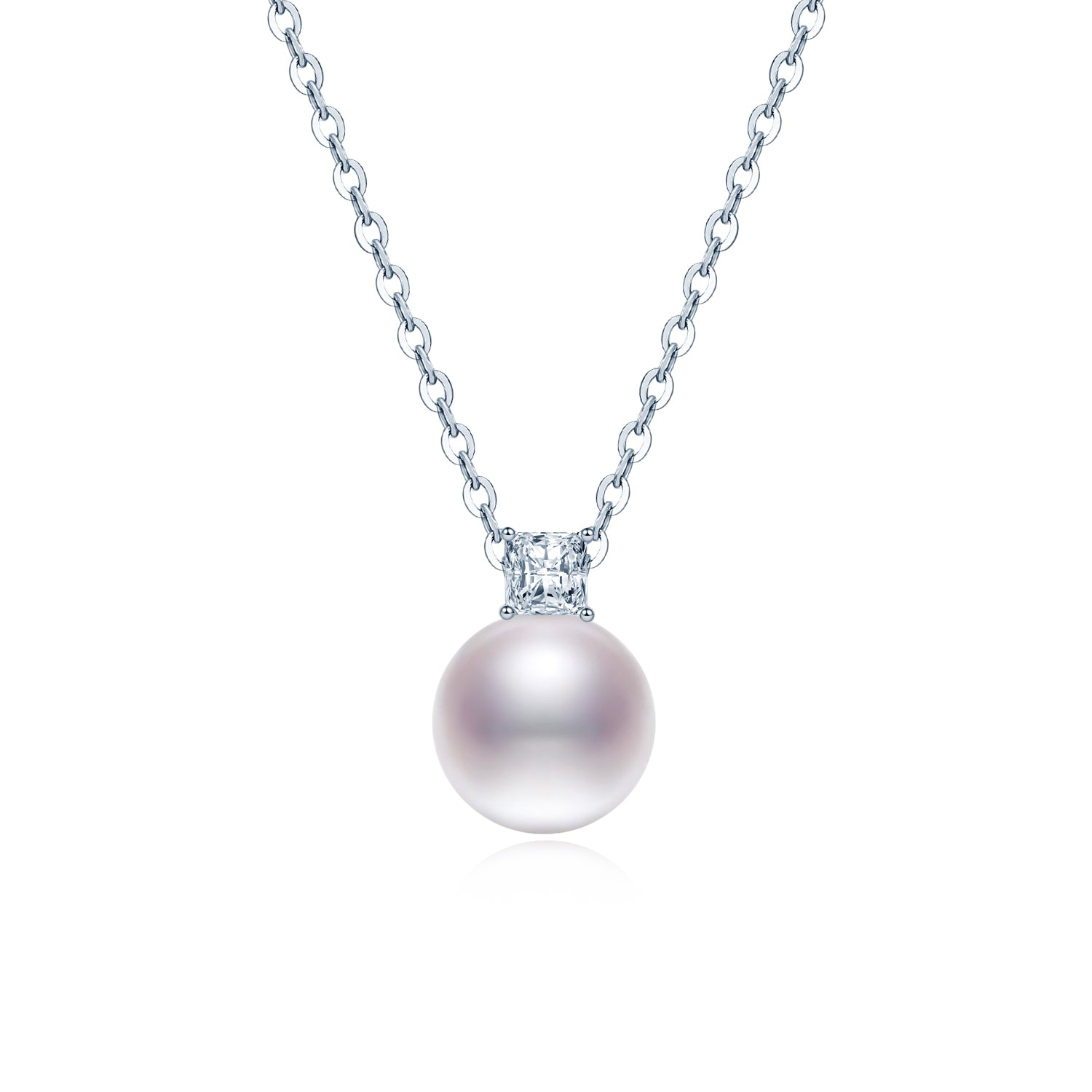 Princess Cut Necklace NE013
