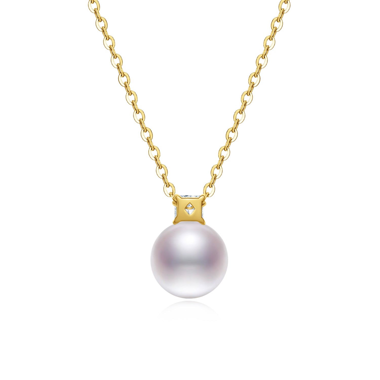 Princess Cut Necklace NE013