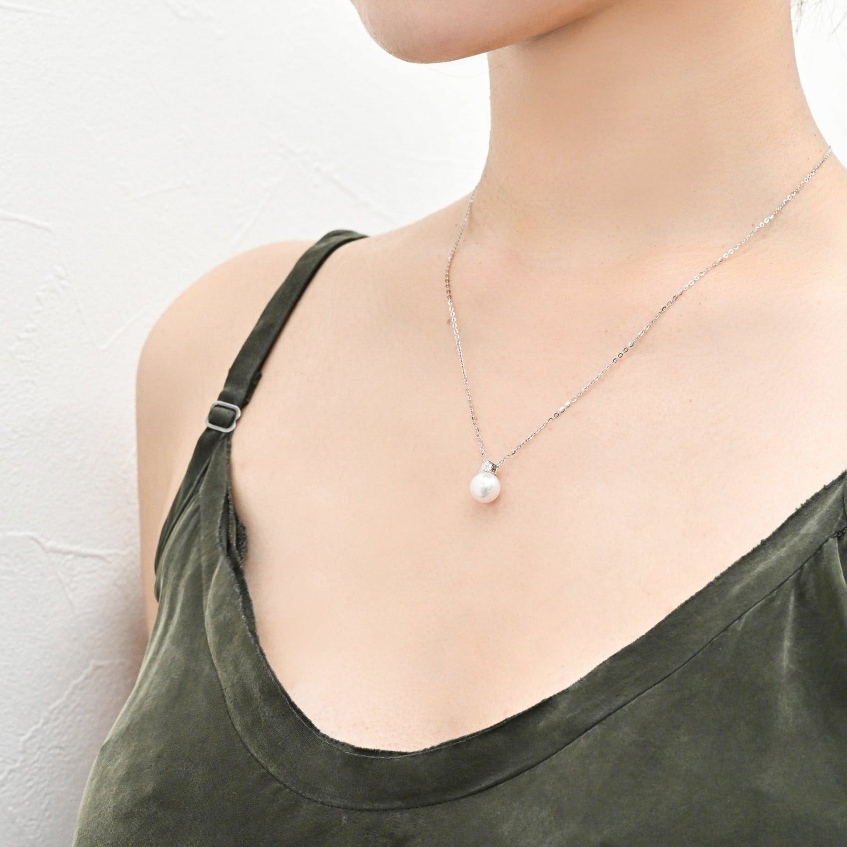 Princess Cut Necklace NE013