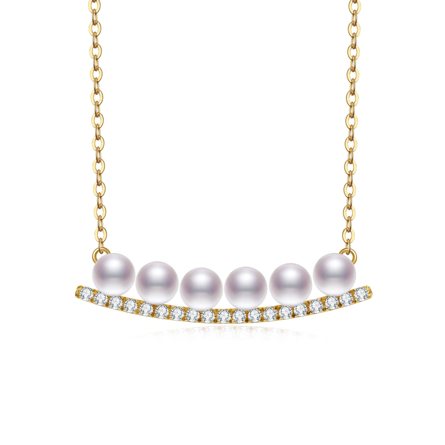 Sweet Pea Smile Necklace NE017
