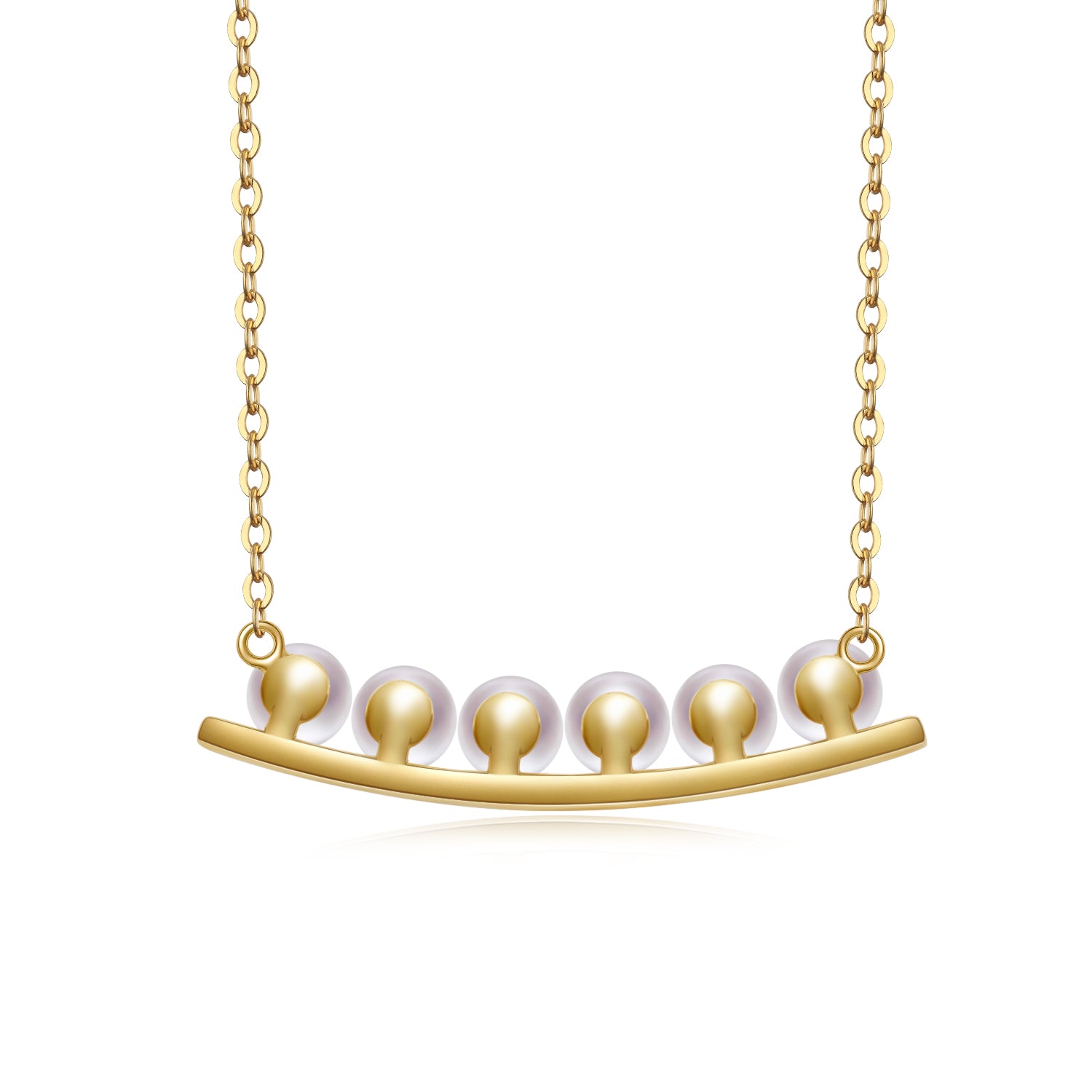 Sweet Pea Smile Necklace NE017