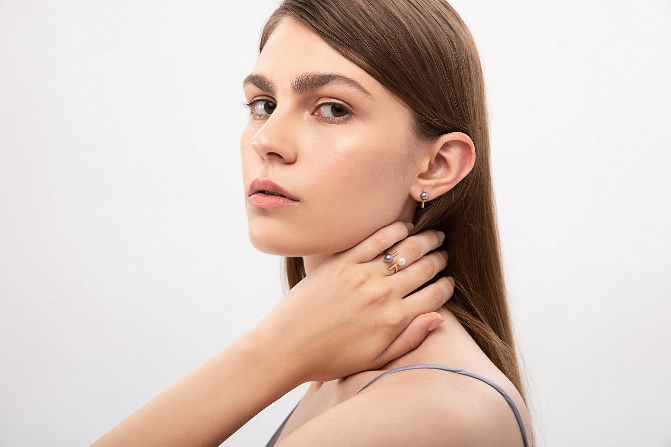 Contrast Earrings ER004