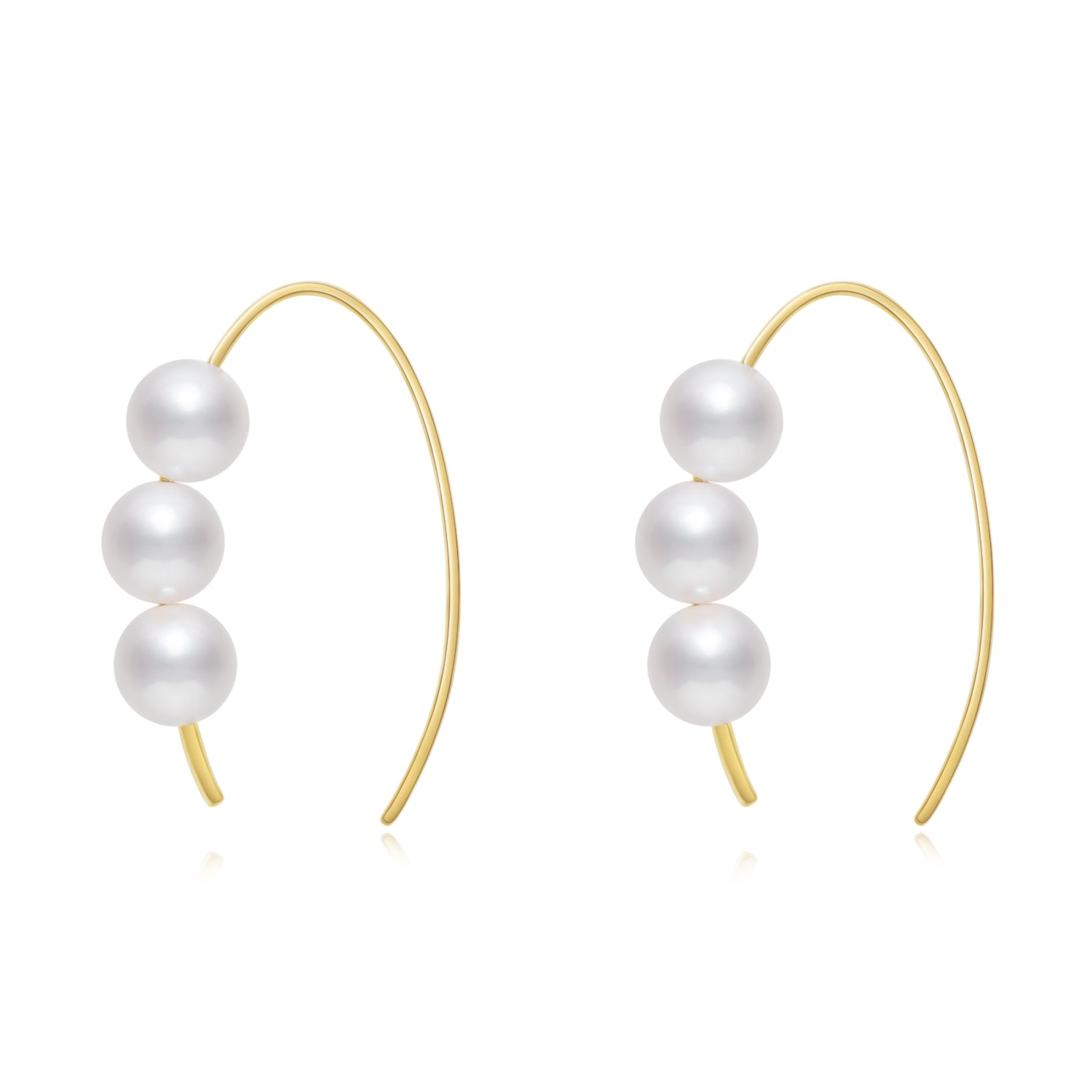 Princess cut Earrings ER015