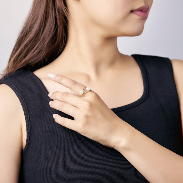 Akoya Wire Arm Ring RI015