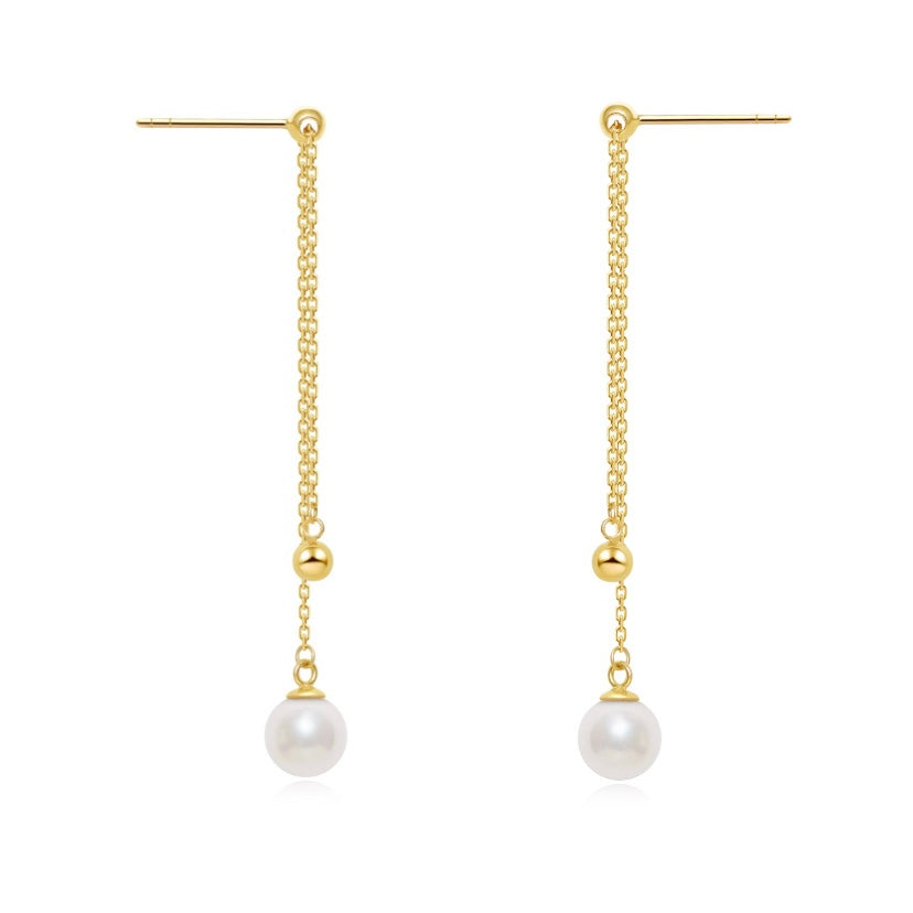 Akoya Chain Earrings ER029