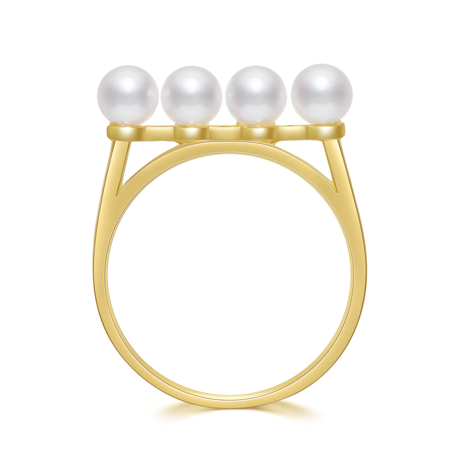 Four Pearls Ring RI018