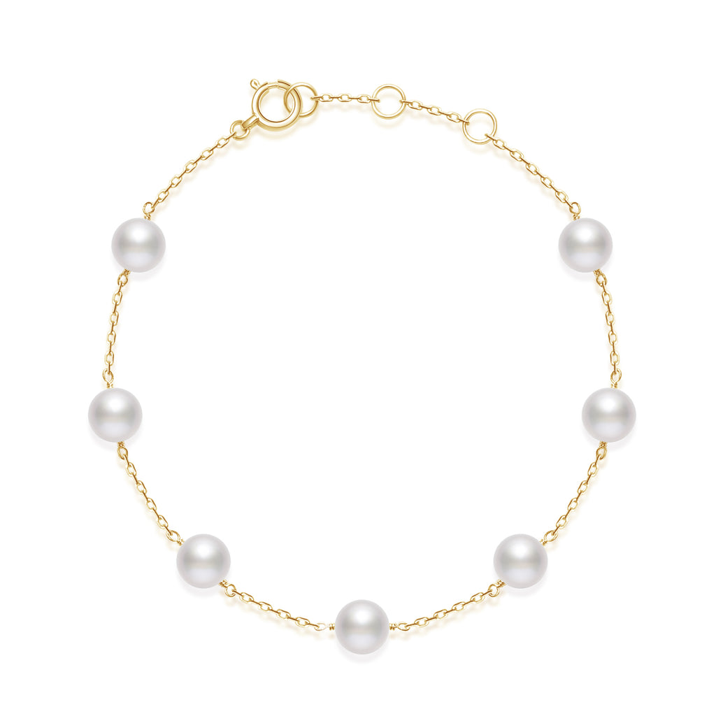 Akoya Station Bracelet BR003YG