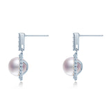 Akoya Sunflower Swing Earrings ER040