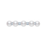 Five Pearls Diamond Ring RI017