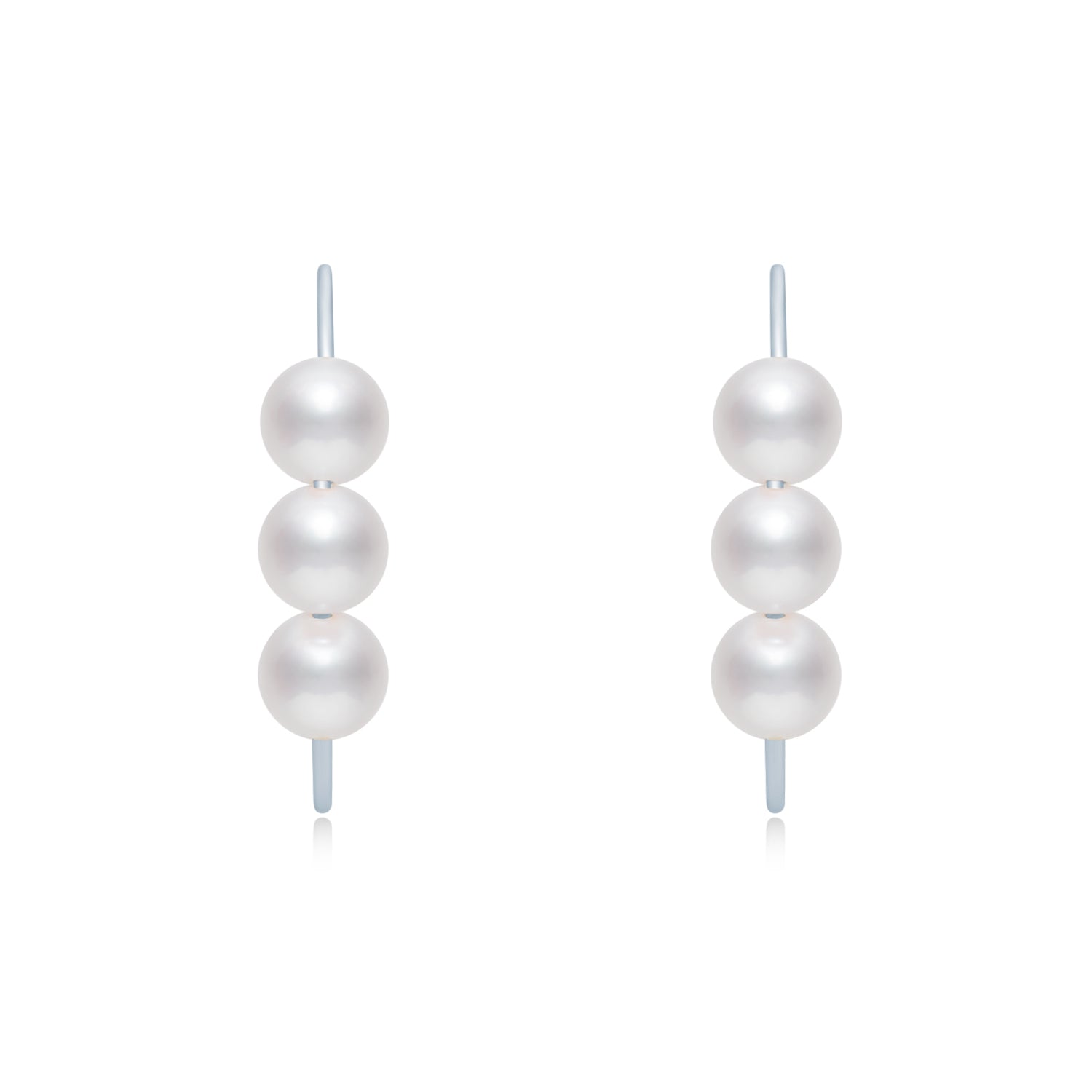 Princess cut Earrings ER015