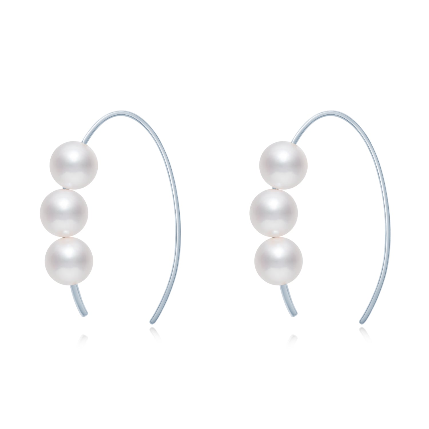 Princess cut Earrings ER015