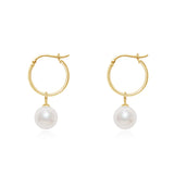 Akoya Hoop Earrings ER035