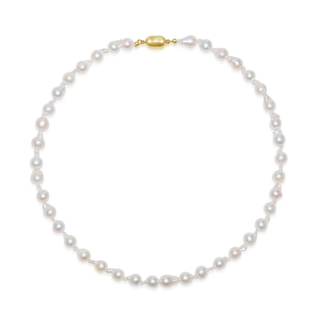 Akoya Baroque Necklace NE023