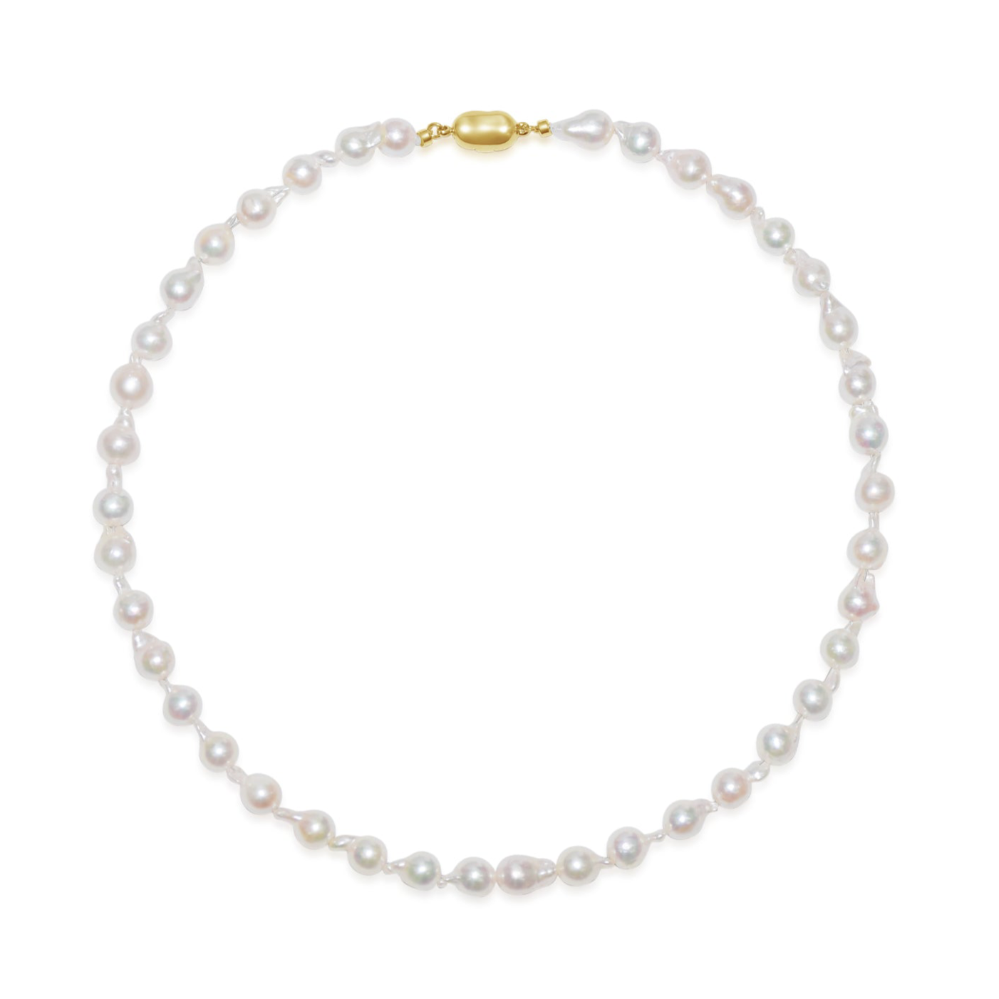 Akoya Baroque Necklace NE023