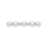 Five Pearls Diamond Ring RI017