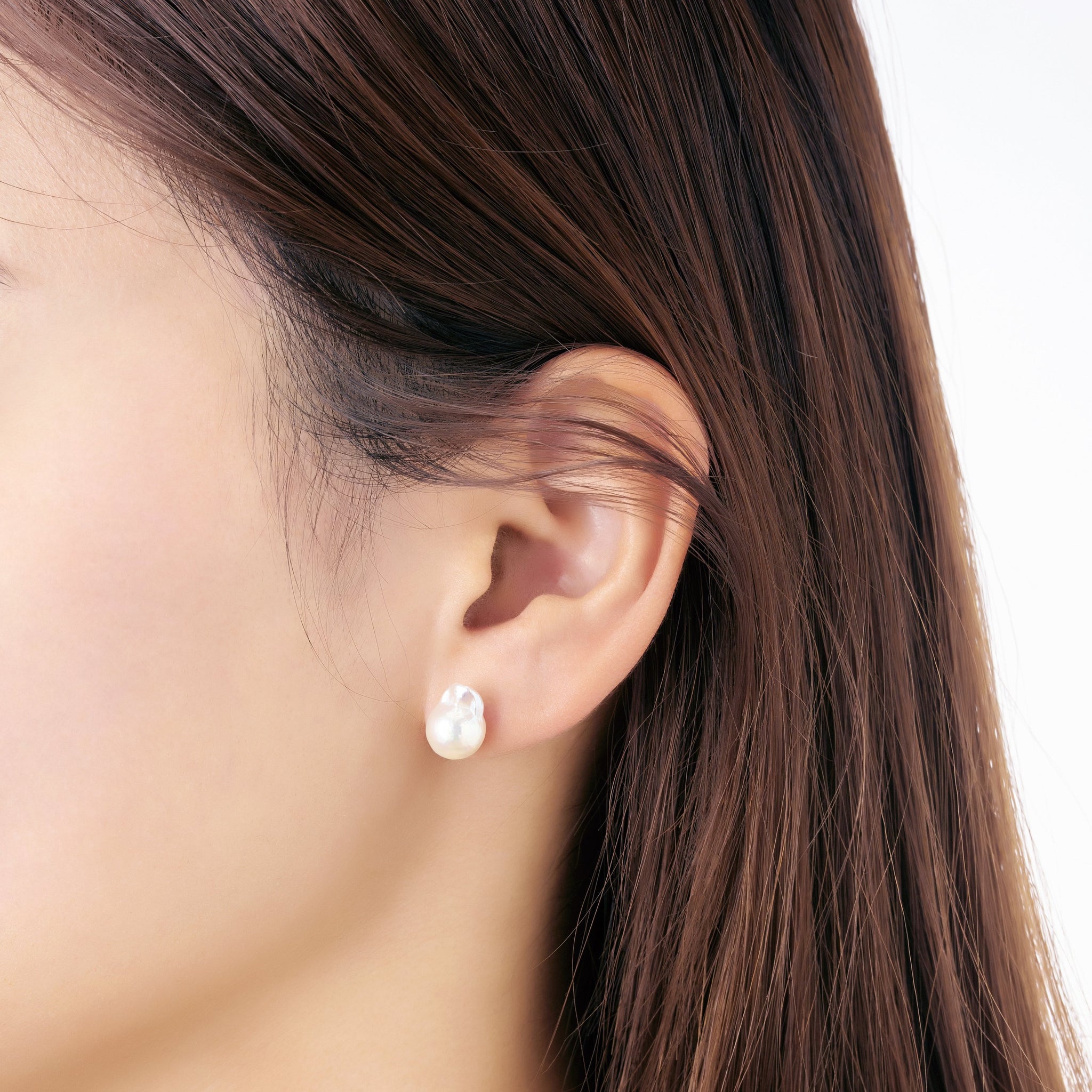 Princess cut Earrings ER015