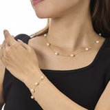 Akoya Station Bracelet BR003YG