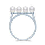 Four Pearls Ring RI018