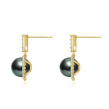 黒蝶 Sunflower Swing Earrings ER020