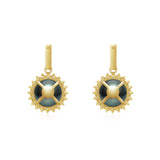 黒蝶 Sunflower Swing Earrings ER020