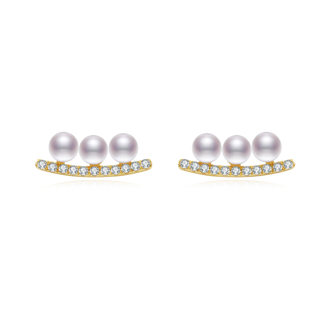 Sweet Pea Smile Earrings ER017