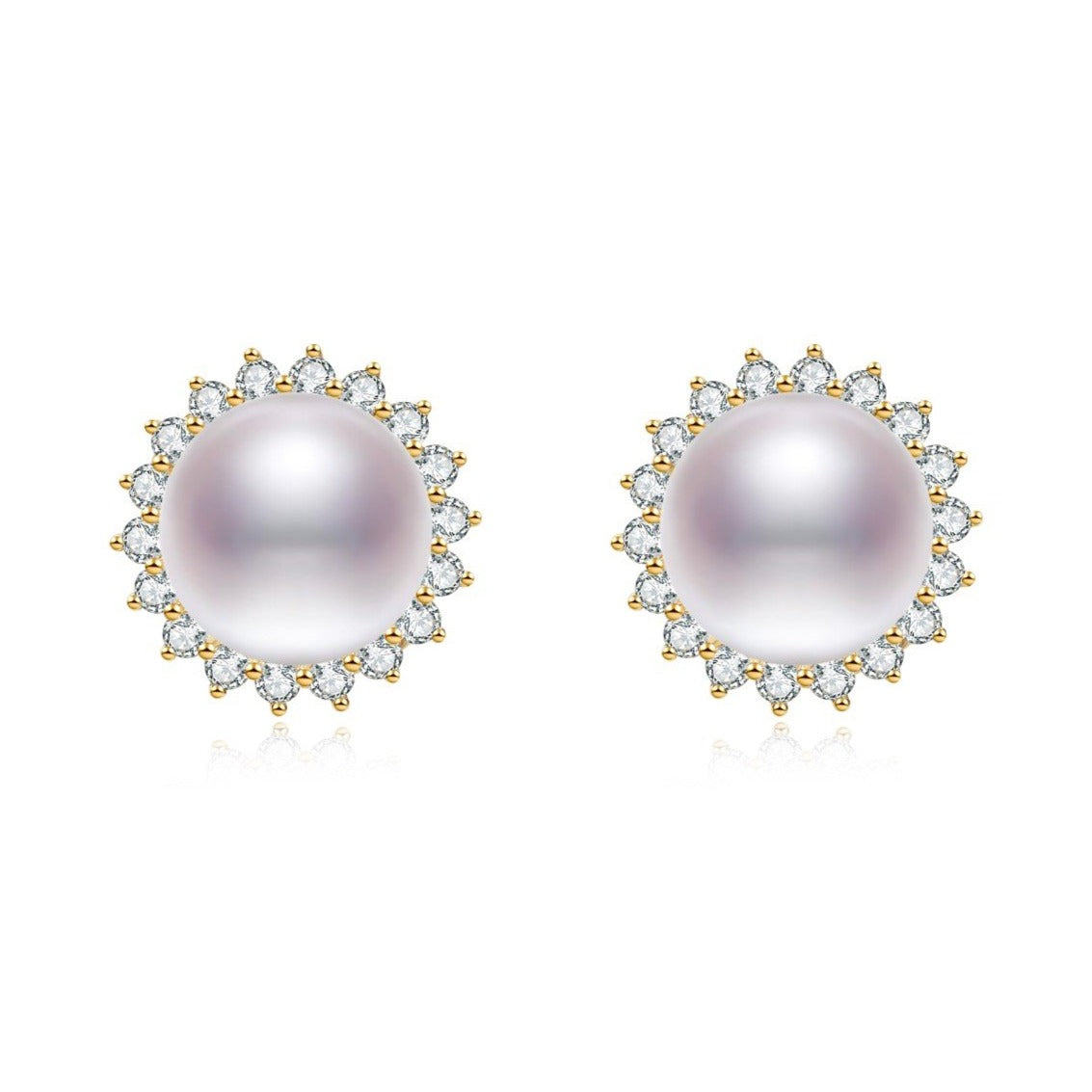◇Hei◇ cute flower pearl earring [正規品/関税込] 2Way Sunflower Earrings ER018 – Ohara Pearl