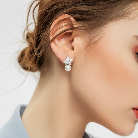 Moon Star Earrings ER009